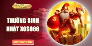 Thưởng Sinh Nhật Xoso66 - Nhận Quà Cực Dễ Trong 1 Phút