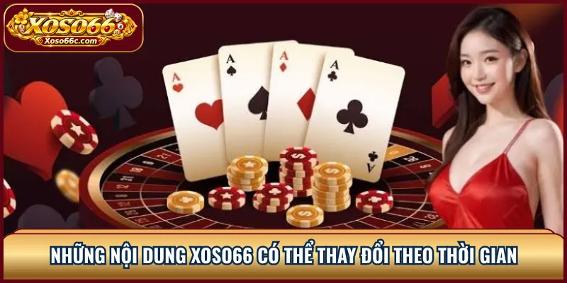 XOSO66 Mới Nhất: Cập Nhật Website, App Và Tính Năng 1 Những nội dung XOSO66 có thể thay đổi theo thời gian
